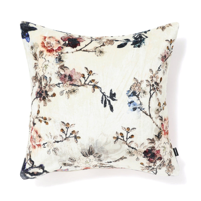 Velvet Flower Cushion Cover 450 X 450 Multi