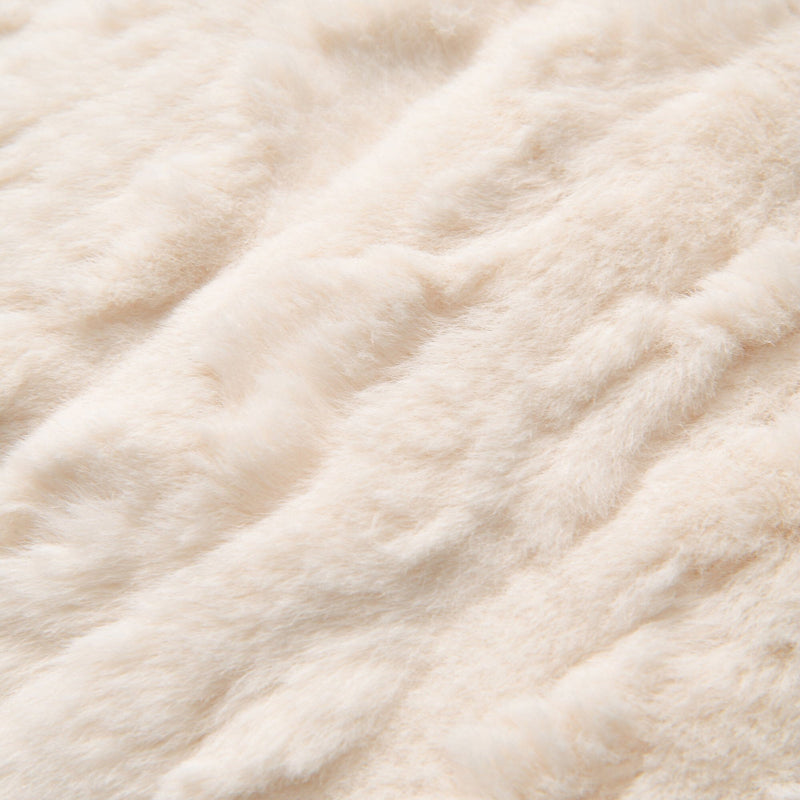 Fur E Cushion Cover 450 X 450 Ivory