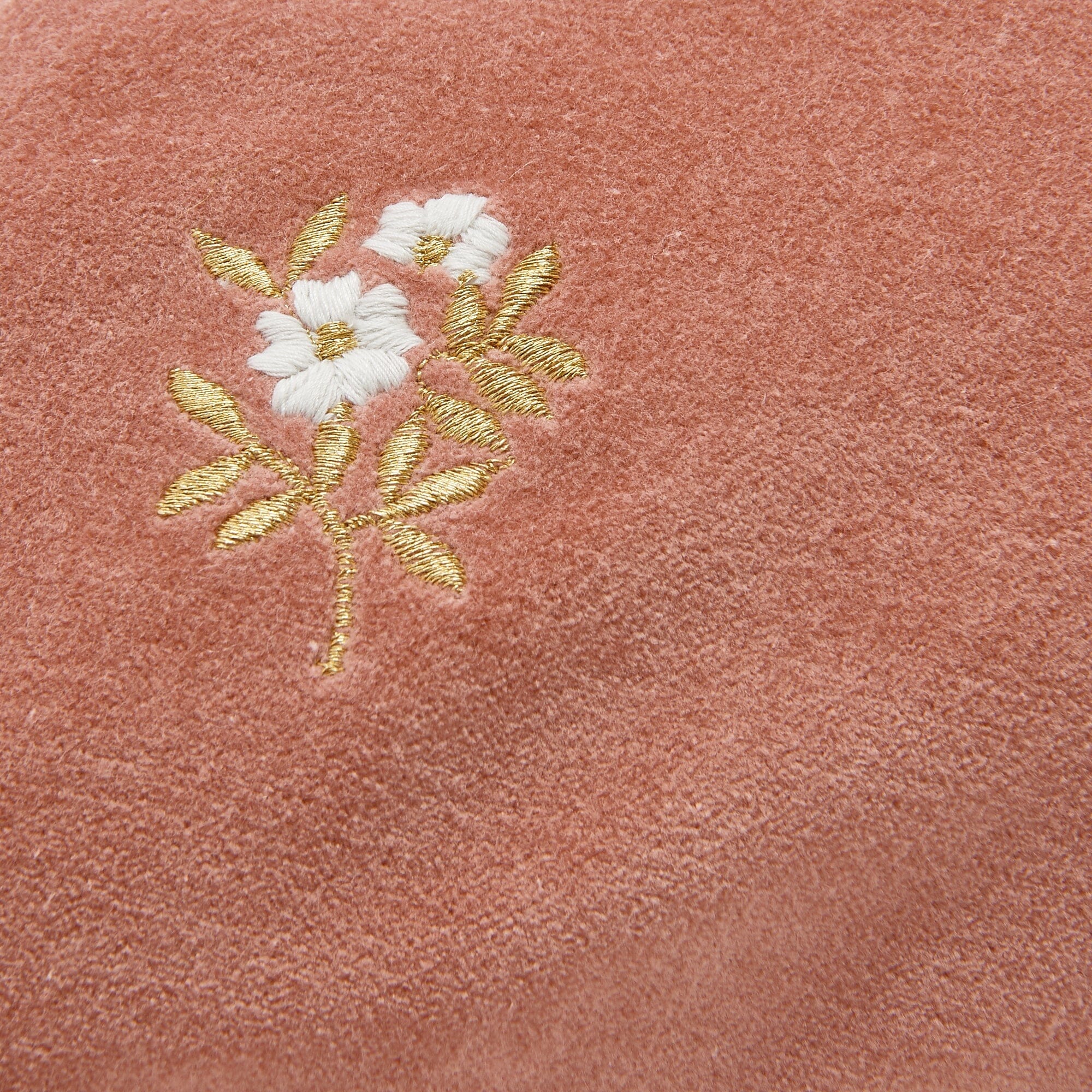 Velvet Frill Cushion Cover 450 X 450 Pink