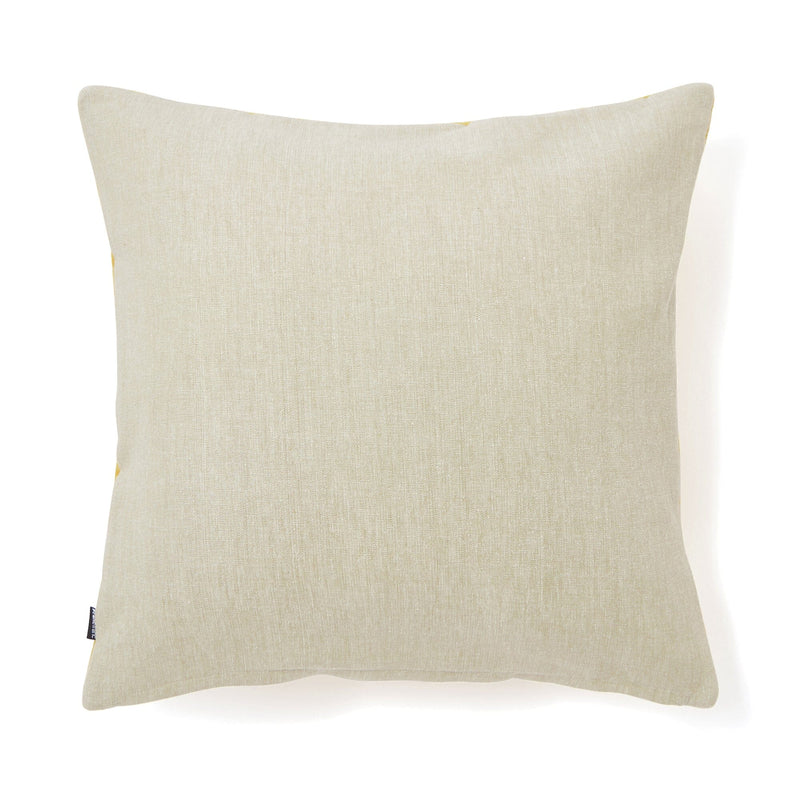 Velvet Quilt Cushion Cover 450 X 450 Yellow