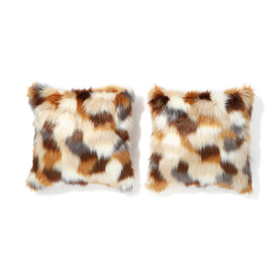 Fur R Cushion Cover 450 X 450 Multi