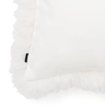 Fur P Cushion Cover 450 X 450 White