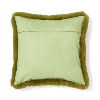 Fur Aa Cushion Cover 450 X 450 Green