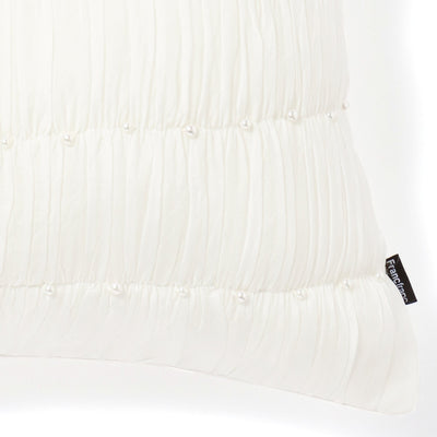 Organdy Pearl  Cushion Cover 450 x 450  White