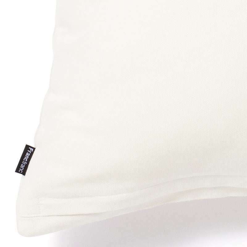 Organdy Pearl  Cushion Cover 450 x 450  White