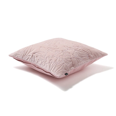 Velvet Quilt  Cushion Cover 450 x 450  Pink