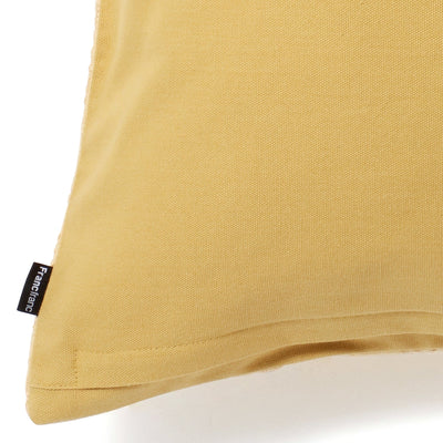 Ethnic Quilt Cushion Cover 450 x 450  Yellow