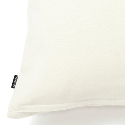 Velvet Emb Cushion Cover 450 x 450  White