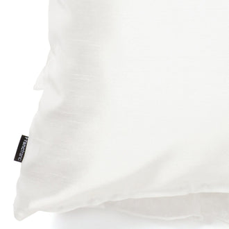 Organdy Frill Cushion Cover 450 x 450  White