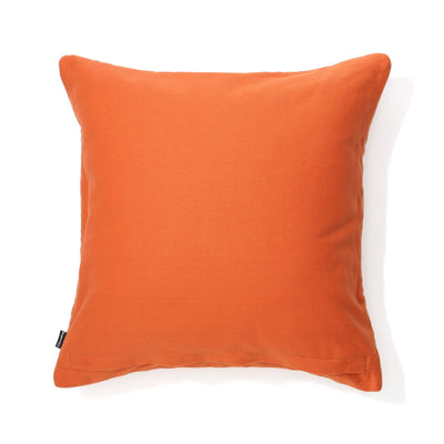 Quilt stripe cushion cover 450 x 450 orange