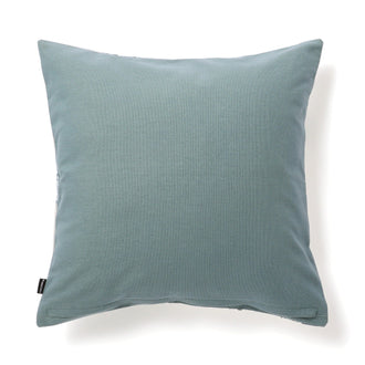 Metallic Pt Cushion Cover 450 x 450  Blue x Silver