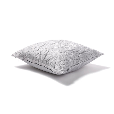 Jq Damask Cushion Cover 450 x 450  Grey