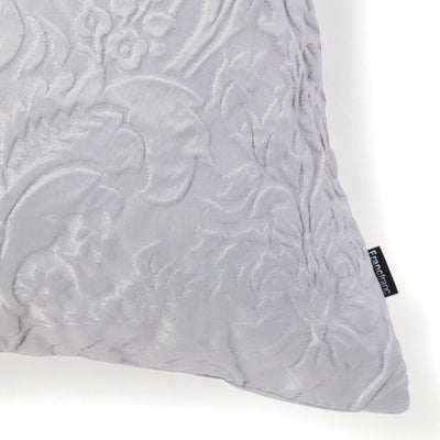 Jq Damask Cushion Cover 450 x 450  Grey