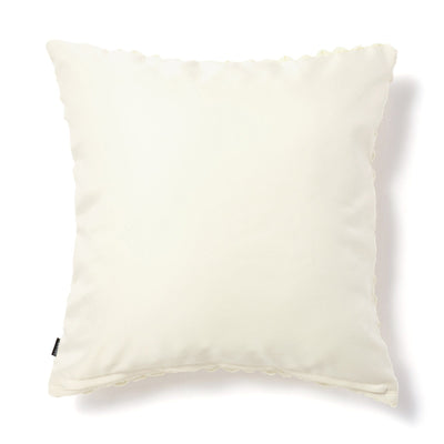 Popcorn Waffle Cushion Cover 450 x 450  White