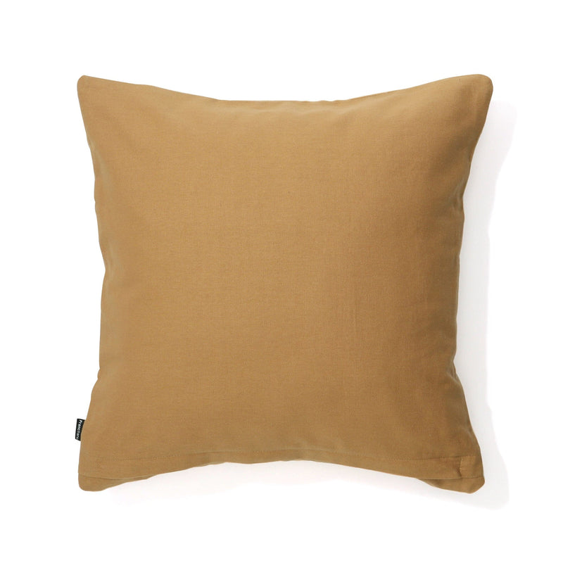 Velvet Kika Cushion Cover 450 x 450 Ivory x Beige