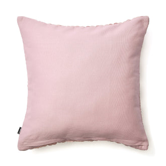 Solid Gather Cushion Cover 450 X 450 Pink