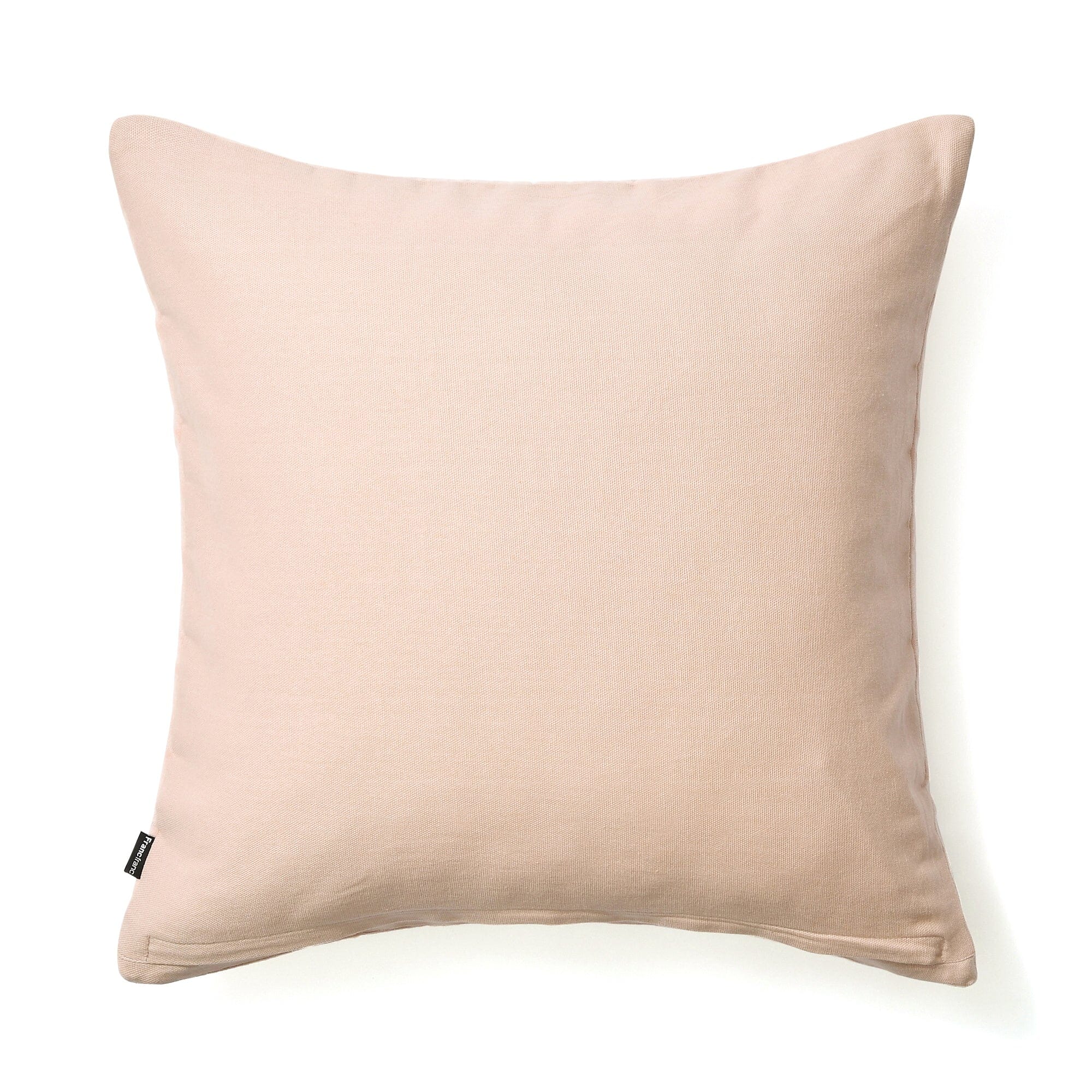 Velvet dot cushion cover 450 x 450 Pink