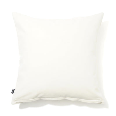 EMB Ornament Cushion Cover 450 x 450 White