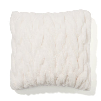 Fur D Cushion Cover 450 X 450 White