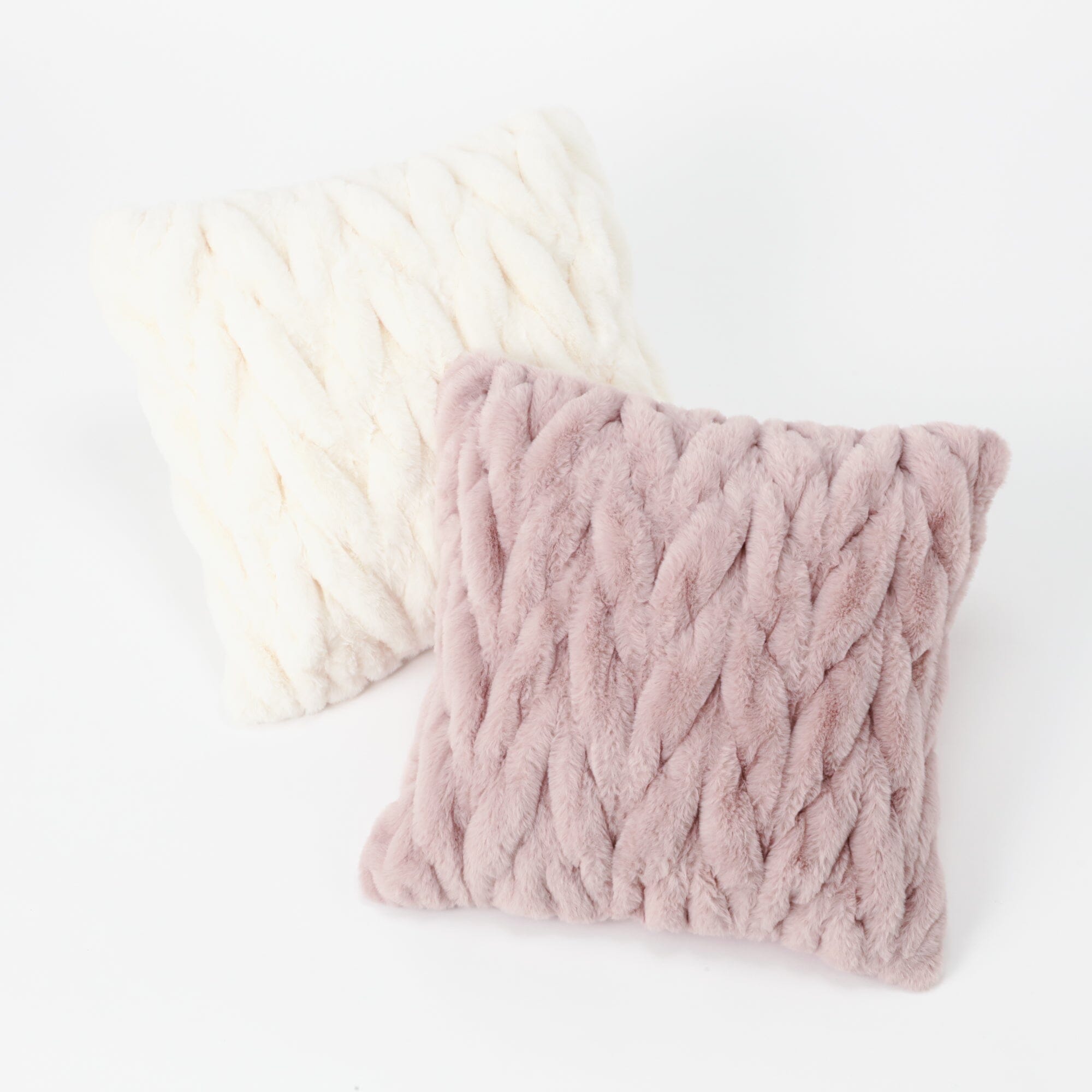 Fur D Cushion Cover 450 X 450 Pink