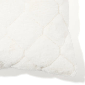 Fur M Cushion Cover 450 X 450 White