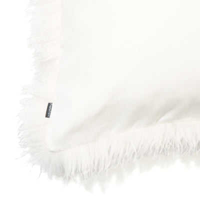 Fur P Cushion Cover 450 X 450 White