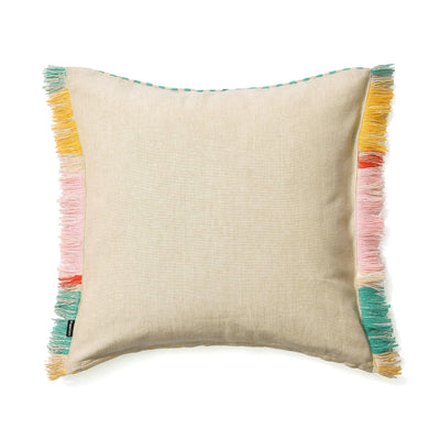 Woven Fringe Cushion Cover 450 X 450 Multi