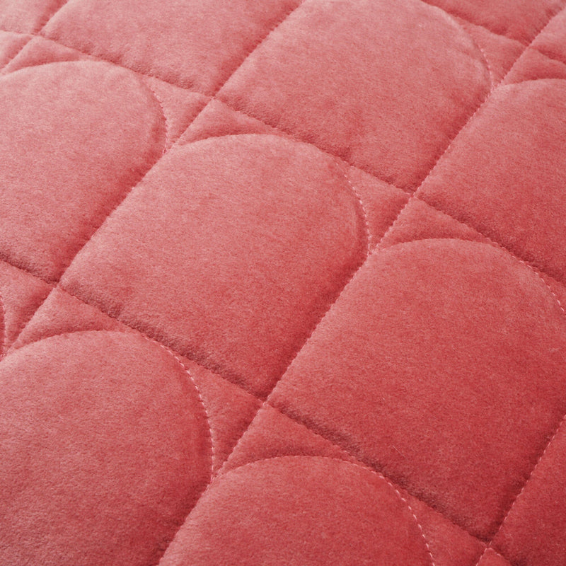 Geome Quilt Cushion Cover 450 X 450 Red