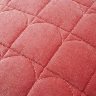 Geome Quilt Cushion Cover 450 X 450 Red