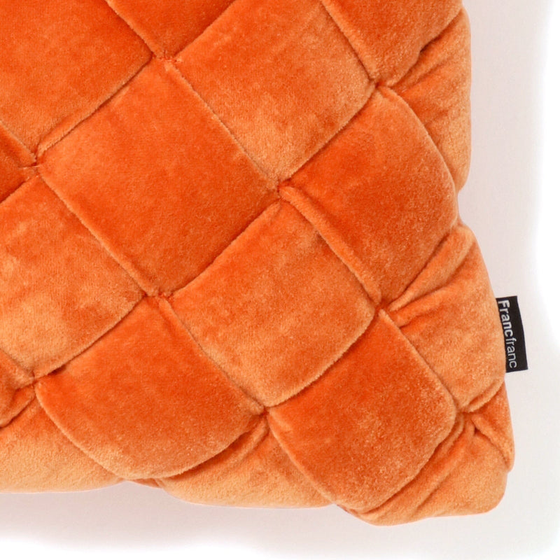 Basketweave Cushion Cover 400 X 250 Orange