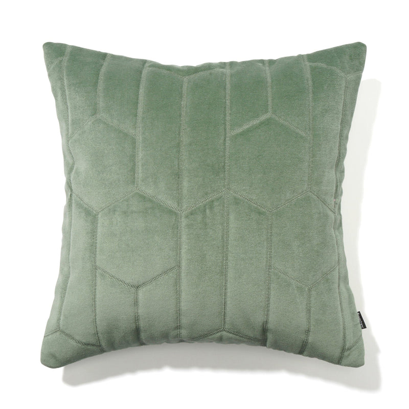 Kikaquilt Cushion Cover 450 x 450 Green