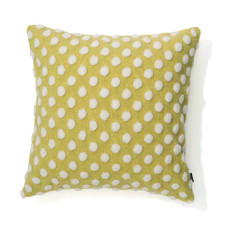 Felt Dot Cushion Cover 450 X 450 Yellow