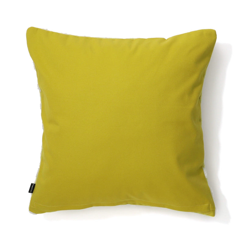 Felt Dot Cushion Cover 450 X 450 Yellow