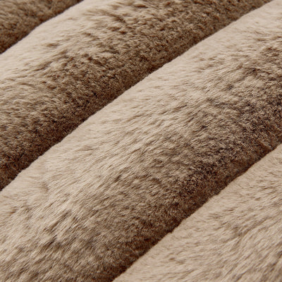 Fur J Cushion Cover 450 X 450 Brown