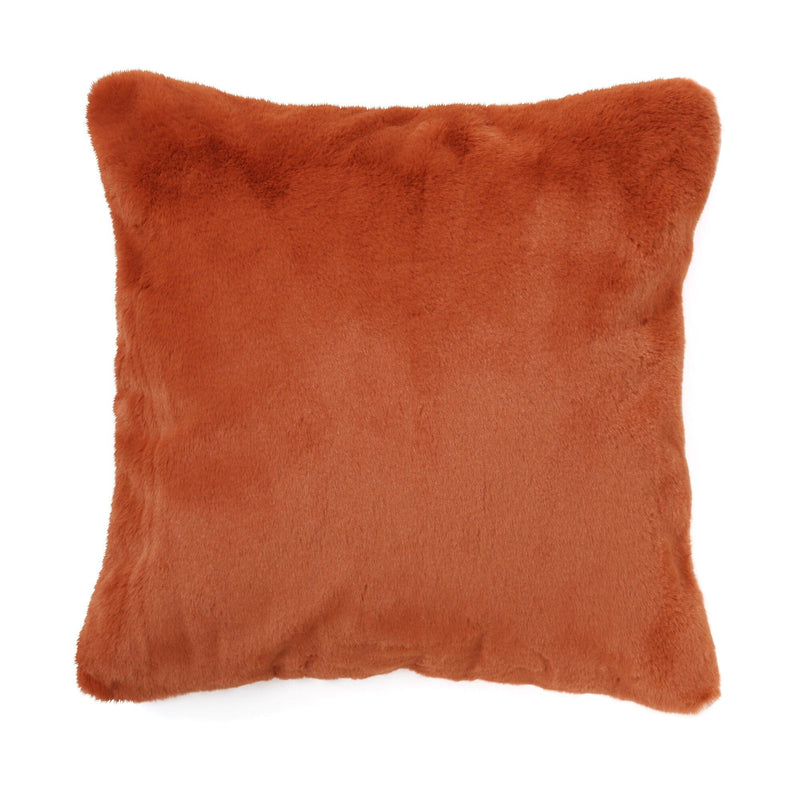 Fur AA Cushion Cover 450 X 450 Orange