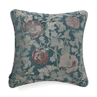 JQ Flower Cushion Cover 450 x 450 Green