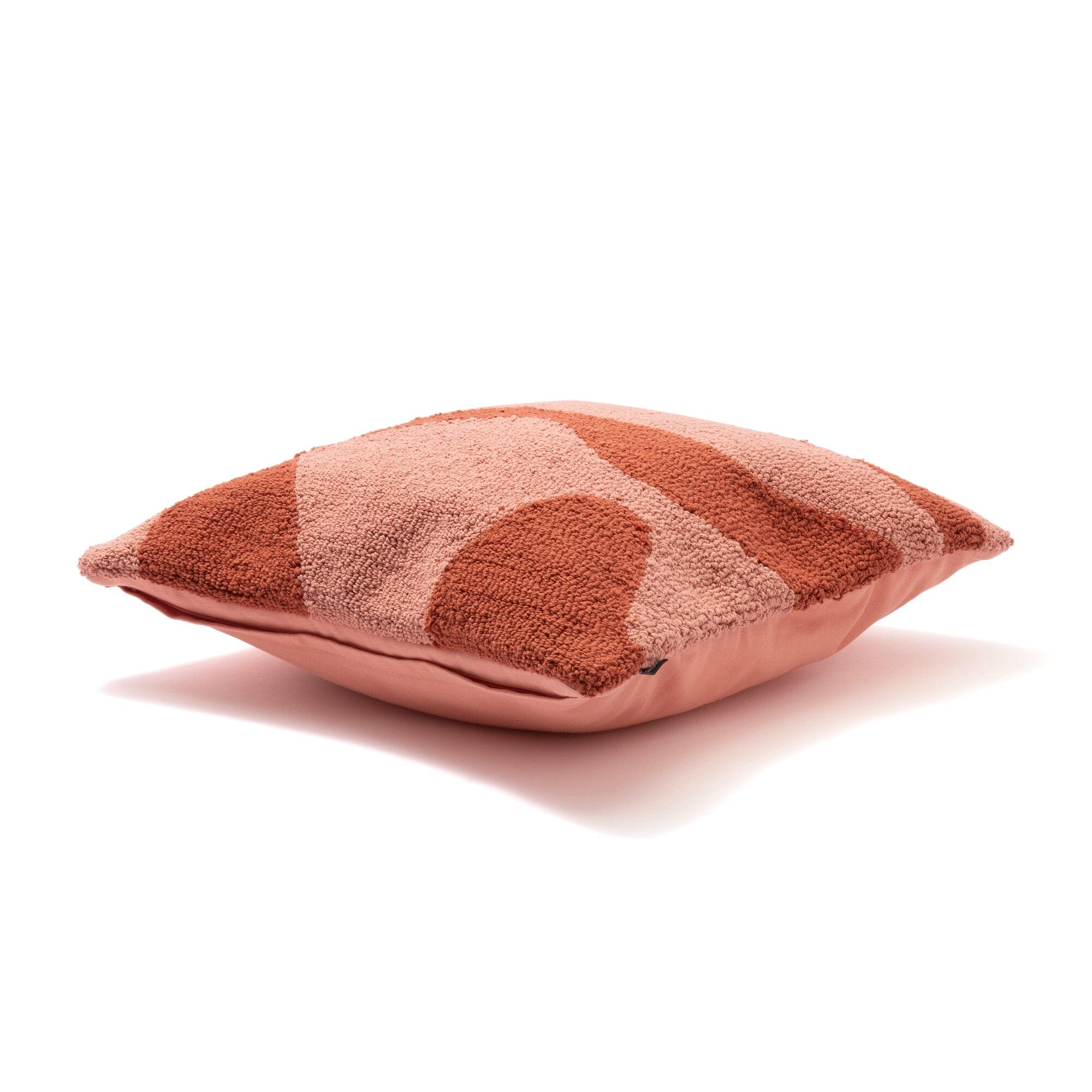 Tuft Drawing Cushion Cover 450 x 450 Orange