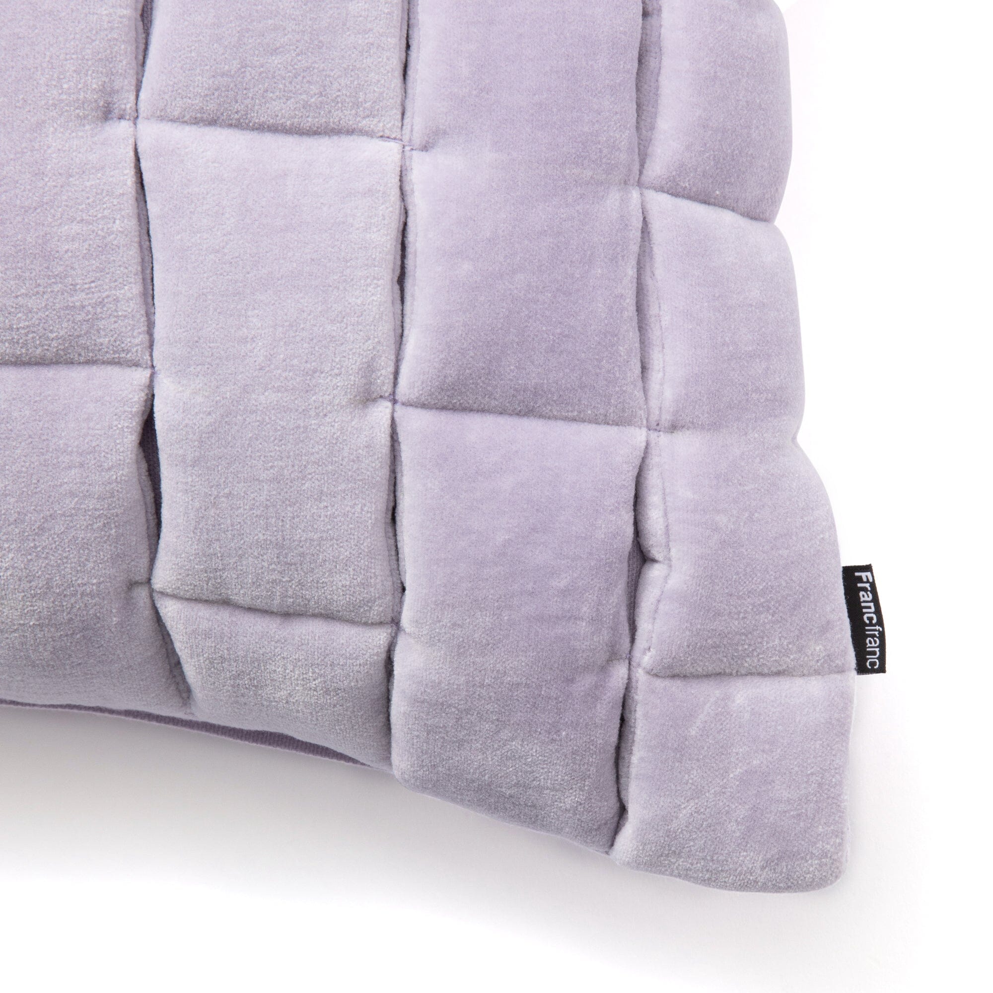 Quilt Square Cushion Cover 450 X 450 Light Purple
