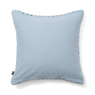Chnl Check B Cushion Cover 450 X 450 Blue