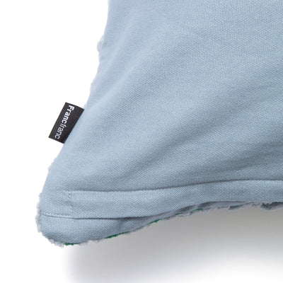 Chnl Check B Cushion Cover 450 X 450 Blue