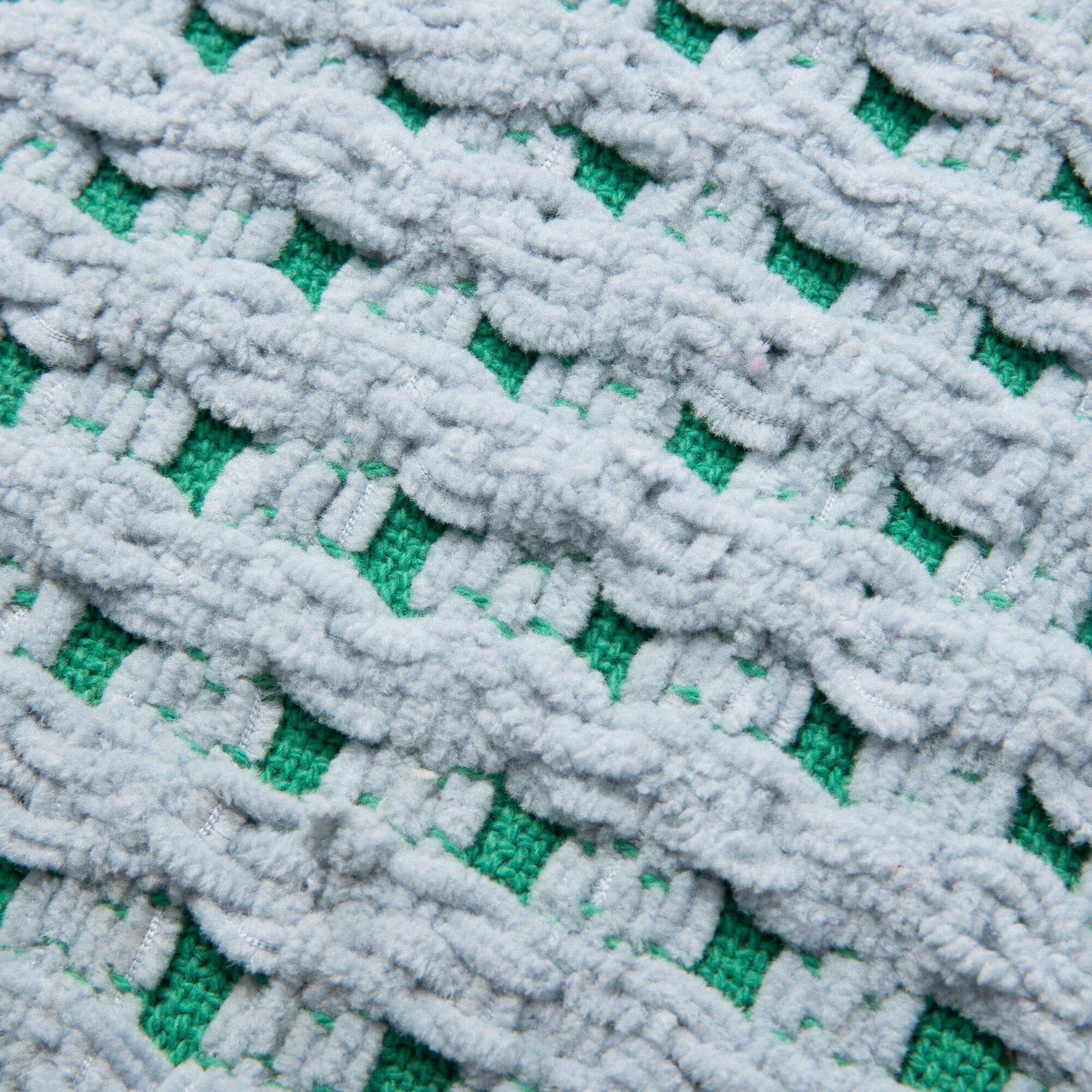 Chnl Check B Cushion Cover 450 X 450 Blue