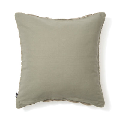 Velvet Gather Cushion cover 450 x 450 Green