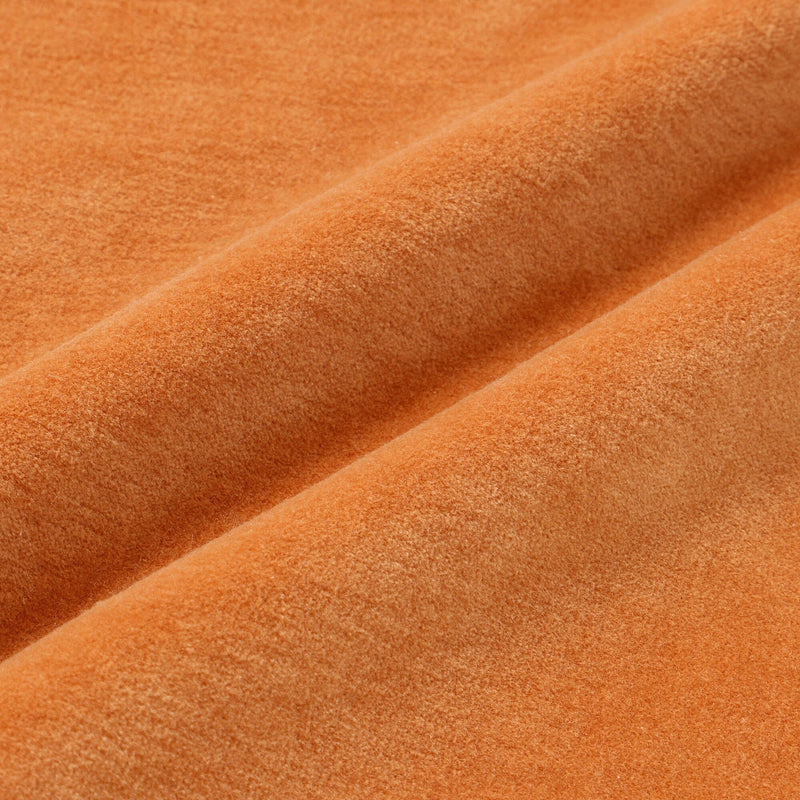 Velvet Line Cushion Cover 600 X 600 Orange