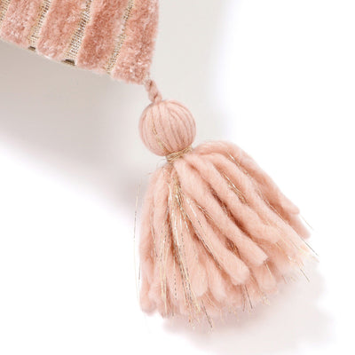 Chnl Stripe Cushion Cover 450 X 450 Pink