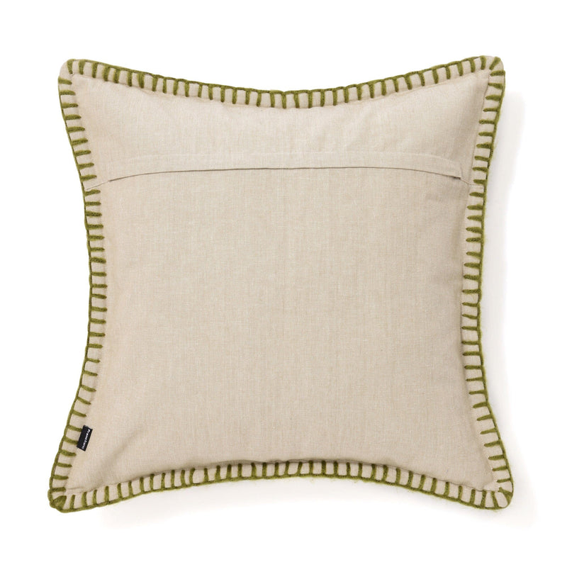 Mohair-like Stitch Cushion Cover 450 x 450 Greige