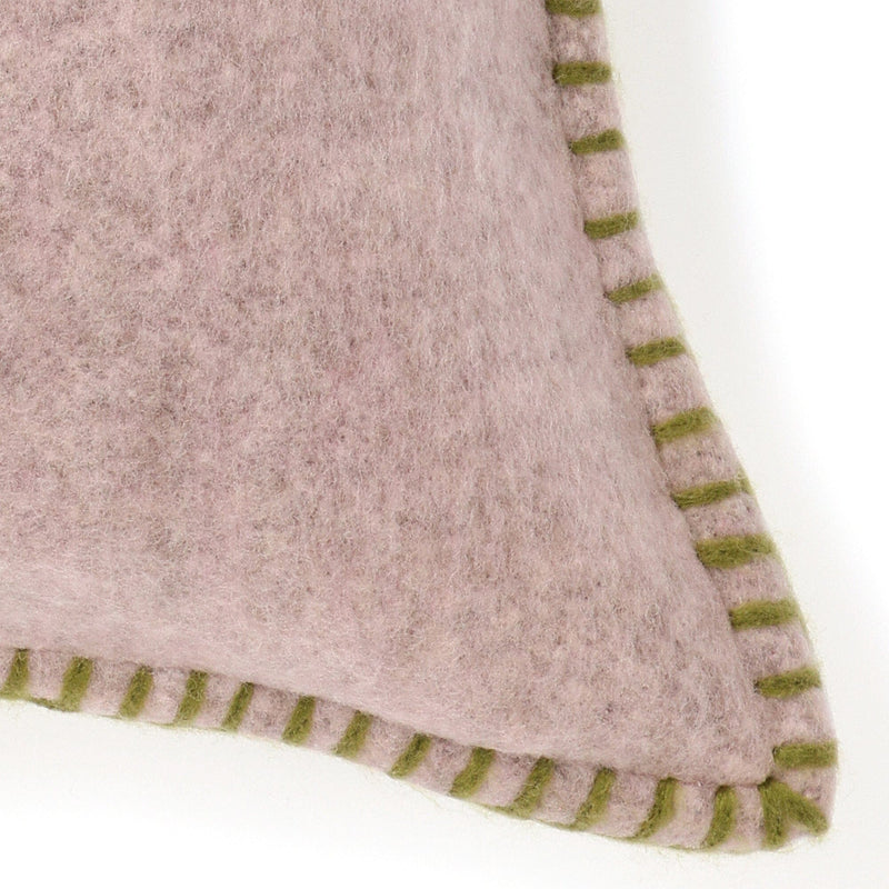Mohair-like Stitch Cushion Cover 450 x 450 Greige