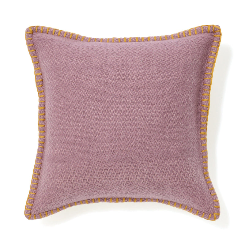 Solid Stitch Cushion Cover 450 x 450 Purple