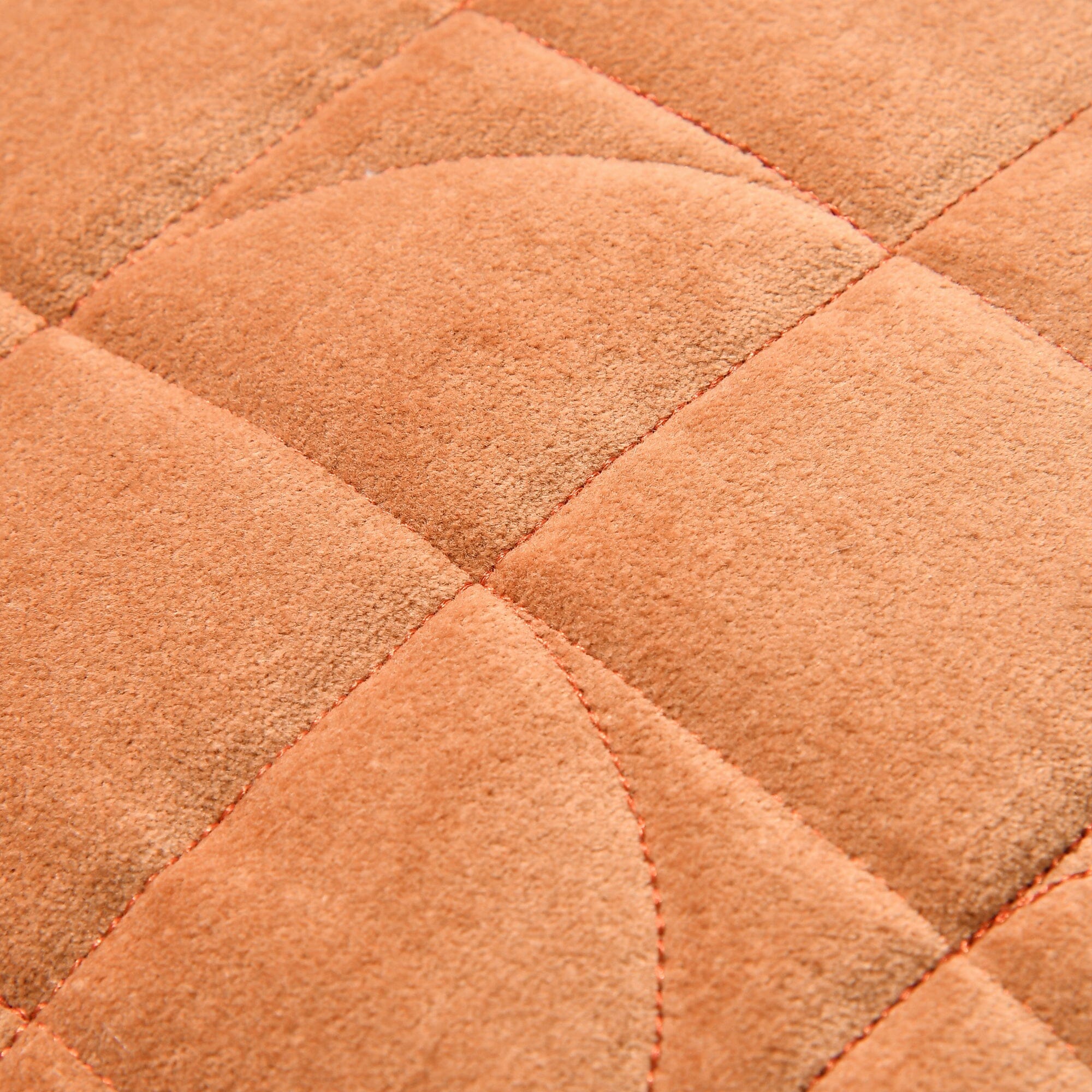 Geometric Quilt Cushion Cover 450 x 450 Orange