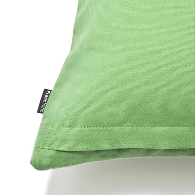 Quilted Stripe Cushion Cover 450 x 450 Green