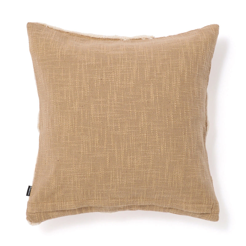 Tuft Geometric Cushion Cover 450 x 450 Beige